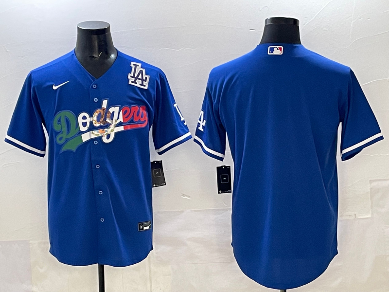 Men Los Angeles Dodgers blank blue Nike 2025 MLB All Star Jersey 0016